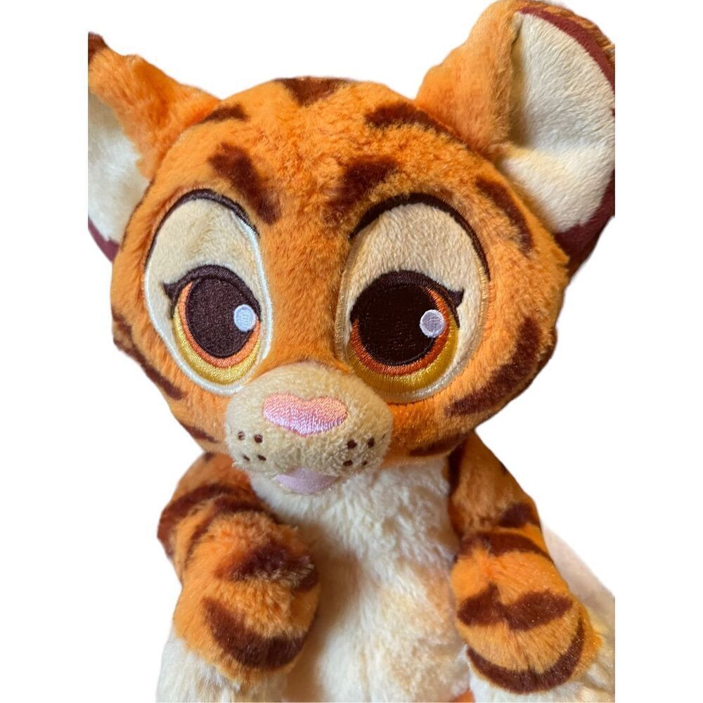 Disney Parks Aladdin Rajah Tiger Cub Wildlife Plush Animal Toys